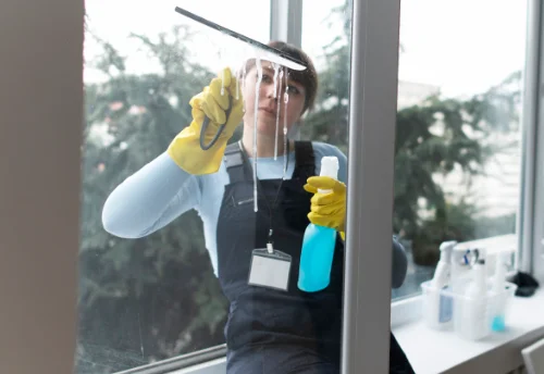 Nettoyage de vitres intérieures et extérieures à Tourville-sur-Sienne